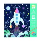 Cumpara ieftin Joc creativ de razuit Djeco - Cosmos