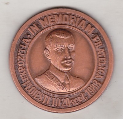 bnk mdl Expofil In Memoriam 70 ani de la moartea lui Aurel Vlaicu 1983 Ploiesti foto