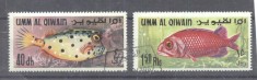 Umm al Qiwain 1967 Fishes, used E.162