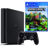 Consola Sony PlayStation 4 SLIM PS4 1TB + Controller + Minecraft Second-Hand SH