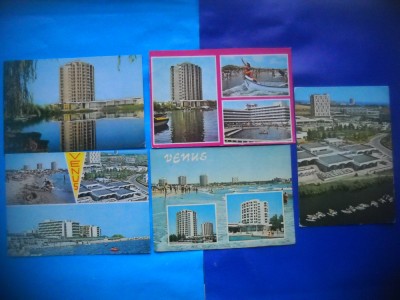 HOPCT LOT NR 851 VENUS-IP -LITORAL-CT-5 CARTI POSTALE-RSR-CIRCULATE foto