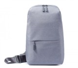 Ghiozdan pe umar (Rucsac) Multifunctional iSEN Urban Bag 2, Gri, Capacitate 4 litri 10Kg, Rezistent la apa si la uzura, Catarama ajustabila, Buzunar f