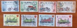 Teritorii Britanice-Insula MAN--''Istoria motocicletei si a locomotivei'' :serii-stamp.-Vezi-Scan