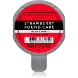 Bath &amp; Body Works Strawberry Pound Cake parfum pentru masina rezervă 6 ml