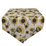 Cumpara ieftin Traversa masa bumbac Floarea Soarelui 50x160 cm