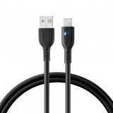 Cablu Date si Incarcare USB-A - Lightning Joyroom A13, 18W, 1.2m, Negru, Apple