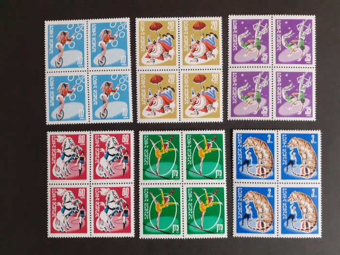 1969 - Circul - LP708 - bloc de 4