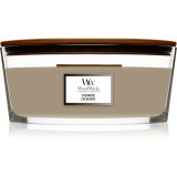 Woodwick Cashmere lum&acirc;nare parfumată cu fitil din lemn (hearthwick) 453,6 g