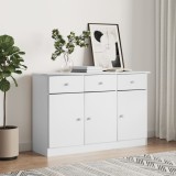 VidaXL Dulap ALTA, alb, 112x35x73 cm, lemn masiv de pin