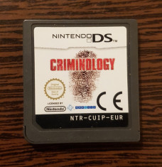 Joc Nintendo Criminology pentru console DS DSi DSlite DSi XL foto
