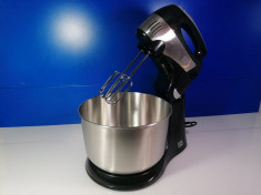 Mixer cu bol inox 4 litri , 5 viteze + Turbo , 300 W , NOU/L1 foto