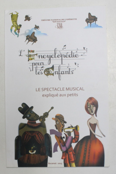 Spectacolul muzical explicat copiilor, FRANCEZA Teatrul de opereta Ion Dacian