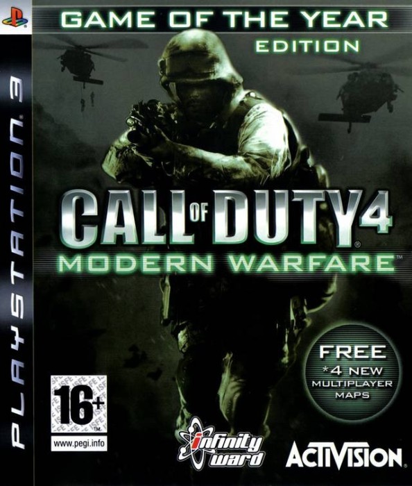 Joc PS3 Calll of Duty 4 Modern Warfare Game of The Year Edition de colectie