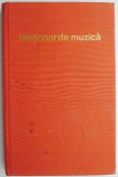 Dictionar de muzica Iosif Sava Luminita Vartolomei Carte de anticariat noua stare buna