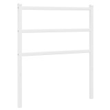 Cumpara ieftin Tablie de pat de schimb metalica, alb, 80 cm