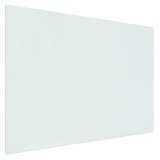 Cumpara ieftin Placa de sticla pentru semineu, dreptunghiulara, 80x60 cm