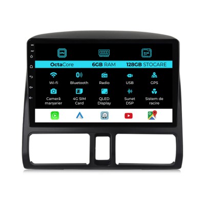 Navigatie Dedicata Honda CR-V (2001 - 2006), 9Inch, 6Gb Ram, 128Gb Stocare, Carplay foto
