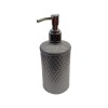 Dozator sapun lichid, din plastic, Y095, gri, 200 ml