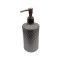 Dozator sapun lichid, din plastic, Y095, gri, 200 ml
