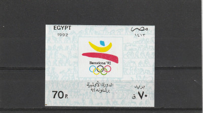 Sport,olimpiadaBrcelona 92, Egipt . foto