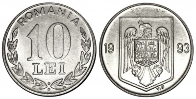 Romania 1993 - 10 lei aUNC/UNC foto