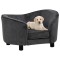 Gossi canapea pentru caini, gri, 69x49x40 cm, plus