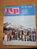 romania pitoreasca decembrie 1981-datini de iarna,art. orasul falticeni si cozia