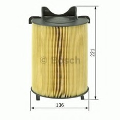 Filtru aer VW TOURAN (1T1, 1T2) (2003 - 2010) BOSCH 1 457 433 576