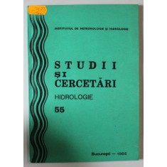 STUDII SI CERCETARI , HIDROLOGIE , VOLUMUL 55, 1986