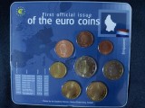 Euro set - Luxemburg 2002 , UNC 8 monede, Europa