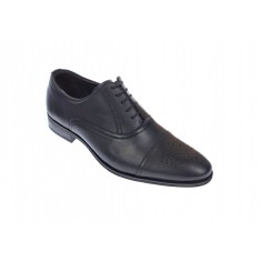OFERTA MARIMEA 39, 44 -Pantofi barbati eleganti, cu siret, din piele naturala neagra - L356NEGRU foto