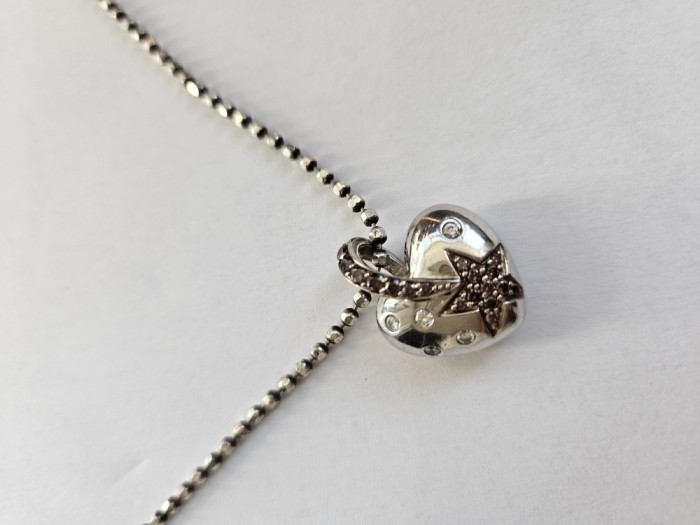 Lant din argint si pandantiv Folli Follie #3026