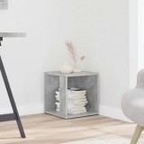 vidaXL Masă laterală, gri beton, 33x33x34,5 cm, PAL 809012