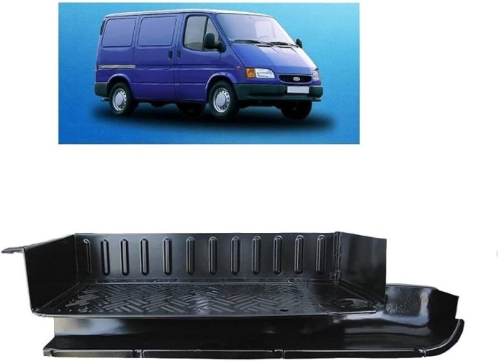 Treapta FORD TRANSIT, 01.1991-2000, partea dreapta, complet; metal galvanizat; usa culisanta, mare; lung, lung,