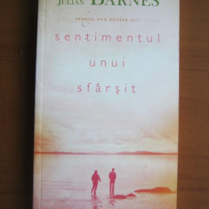 Julian Barnes - Sentimentul unui sfarsit roman despre adolescenta memoria vietii