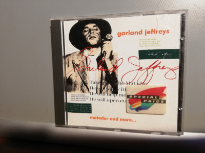 Garland Jeffreys - Matador And More (1992/A &amp;amp; M/UK) - CD ORIGINAL/stare : Nou foto