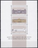 Germania 1986 - Piatra de temelie a democrației, Colita, MNH