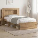 Cumpara ieftin Cadru de pat cu depozitare Stejar Artizanal 75 x 190 cm