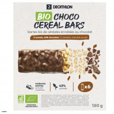 Baton de cereale învelit în ciocolată BIO x6