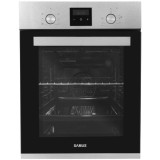 Cuptor incorporabil Samus SCE458GTXV, 1900 W, 47L, Latime 45 cm, 6 functii, Clasa energetica A, Grill, Timer, Ventilator, Gatire automata, Blocare acc