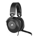 Casti gaming cu microfon Corsair HS65, Surround, Dobly Audio 7.1 Sound ID, conector USB &amp; 3.5mm, Negru Carbon