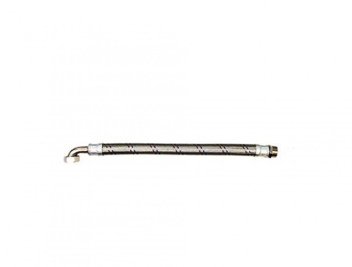 Racord flexibil cu cot 1 / 2 x 1 x 30 cm, Omnigena OM0209
