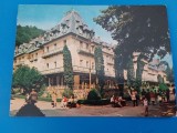 CPIB 23045 CARTE POSTALA - CALIMANESTI. PAVILIONUL CENTRAL, CIRCULATA, 1975, STAMPILE, TIMBRU, Fotografie