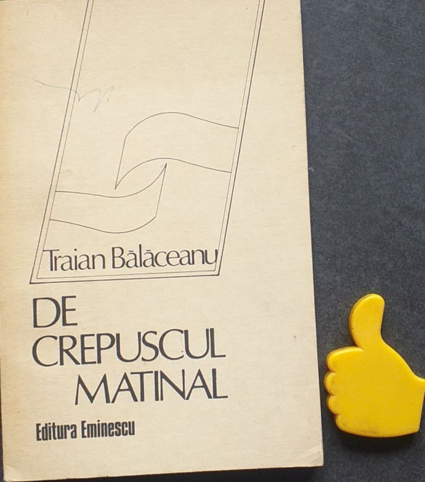 De crepuscul matinal Traian Balaceanu