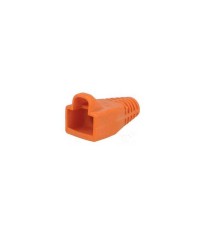 Capac mufa RJ45 protectie portocaliu Well foto