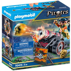 Figurina Playmobil Pirat cu Tun foto