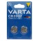 Baterii Litiu Varta CR2032, Capacitate 3V, Set 2 Bucăți