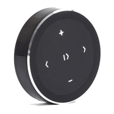 Comenzi Volan Wireless Techstar&reg; Negru, Bluetooth, Control Media pentru Navigatii Android, Telefon, Tableta, Oprire Ecran