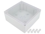 Carcasă Universală ABS Gri IP55 133x133x59mm