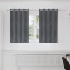 VidaXL Perdele cu perdele 2 pcs Gri deschis 140 x 140 cm Catifea 4107283